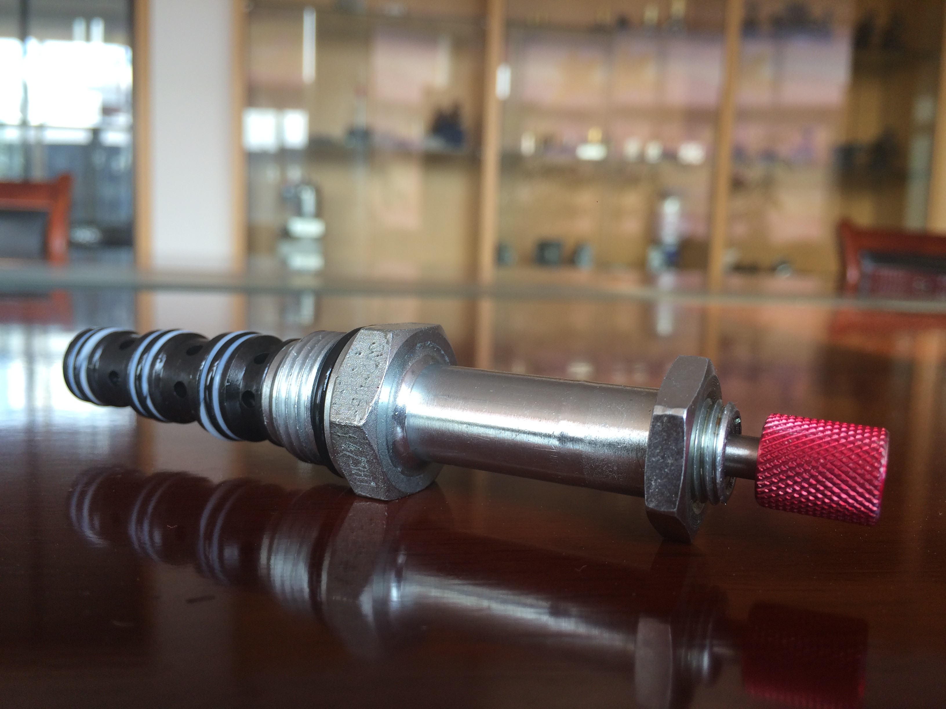 Professional Hydraulic Cartridge Valves ,  Spool Type 4 Way 2 Position Solenoid Valve