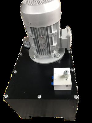 Hydraulic Power Unit-6L Steel Tank 2.5cc/R Hydraulic Gear Pump With Motor AC 380V 750W 1450RPM