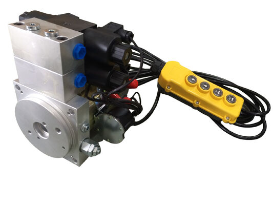 G3/8" Oil Port Mini Hydraulic Power Packs , DC 24v Hydraulic Power Pack With 8L Plastic Oil Tank