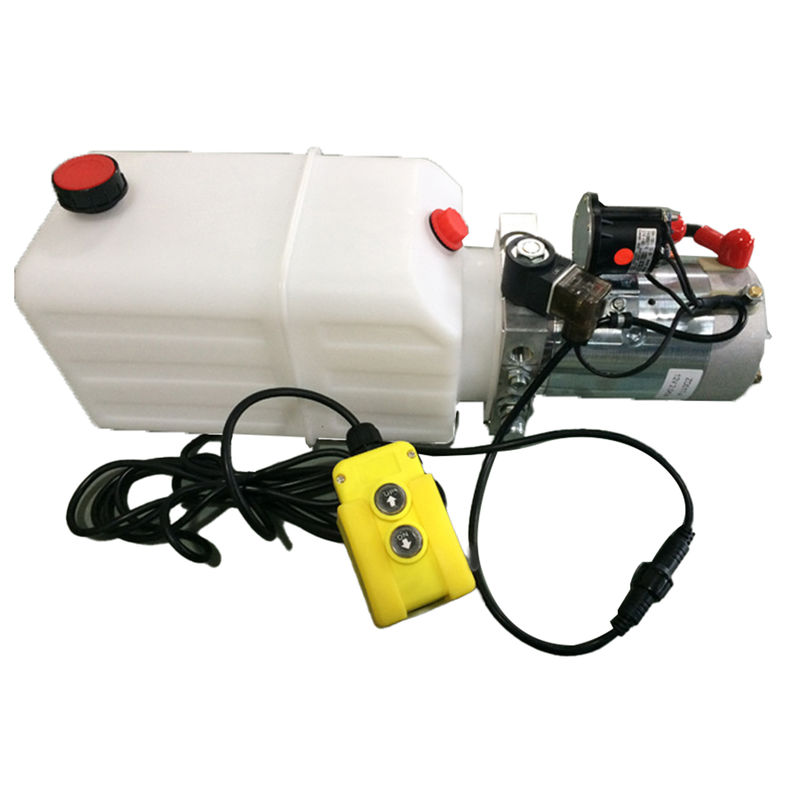 Scissor Lift 12v Hydraulic Power Unit Double Acting 180 Bar Pressure