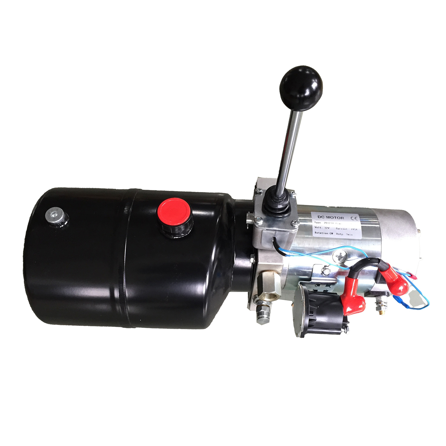 Forklift Single Acting Mini 12vdc Hydraulic Power Packs With Steel Tank