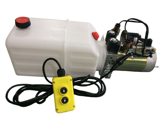 Hochleistungs-Dump-Anhänger hydraulische Mikroversorgungsbaugruppen mit Plastik8L öltank