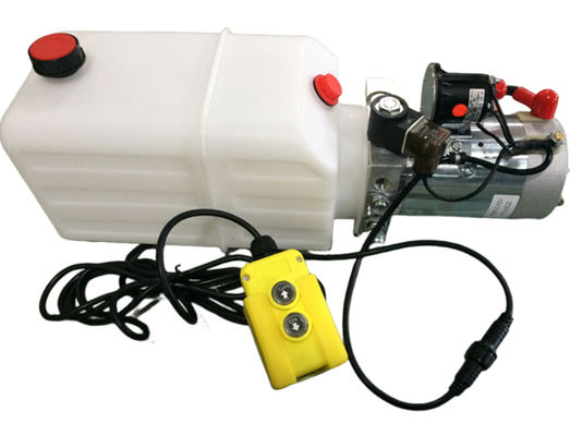 12V DC Mini Hydraulic Power Unit Double, der mit Ablassschraube fungiert