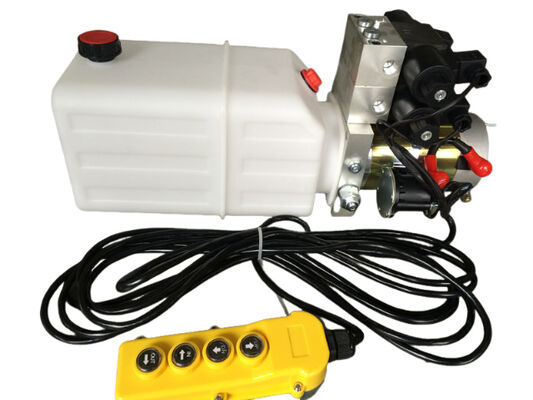 “ Hafen des Öl-G3/8 Mini Hydraulic Power Packs, hydraulische Versorgungsbaugruppe DCs 24v mit Plastik8L öltank