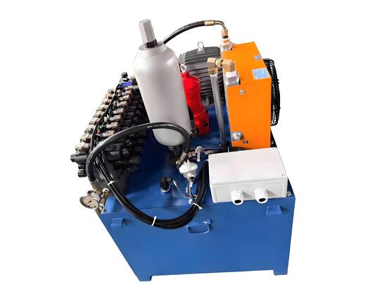 Hydraulic Power Unit-6L Stahlbehälter 2,5cc/R Hydraulic Gear Pump mit Motor AC 380V 750W 1450RPM-2